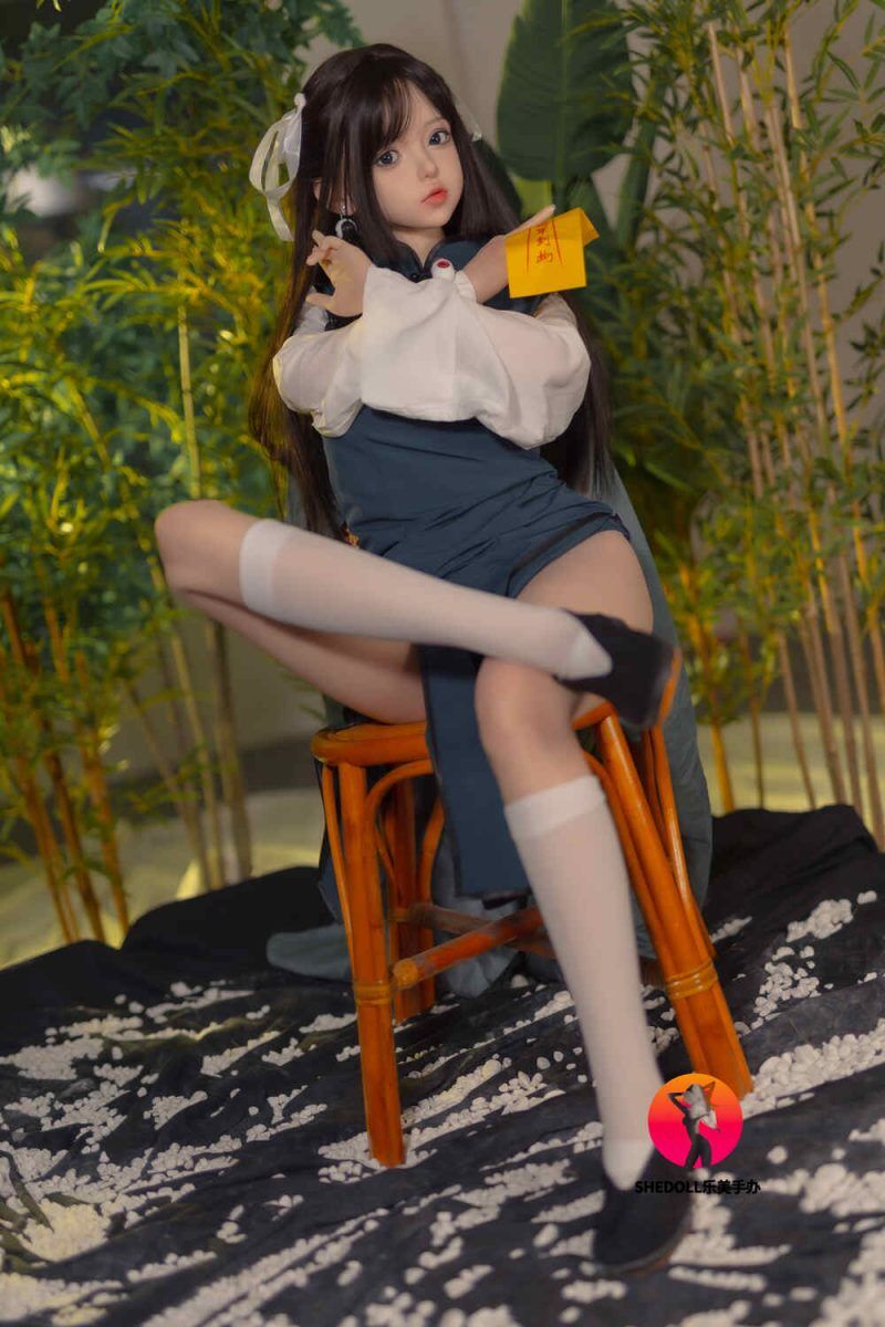 Picture of 148cm/4ft10 C-cup Silicone Head Sex Doll – Duoduo