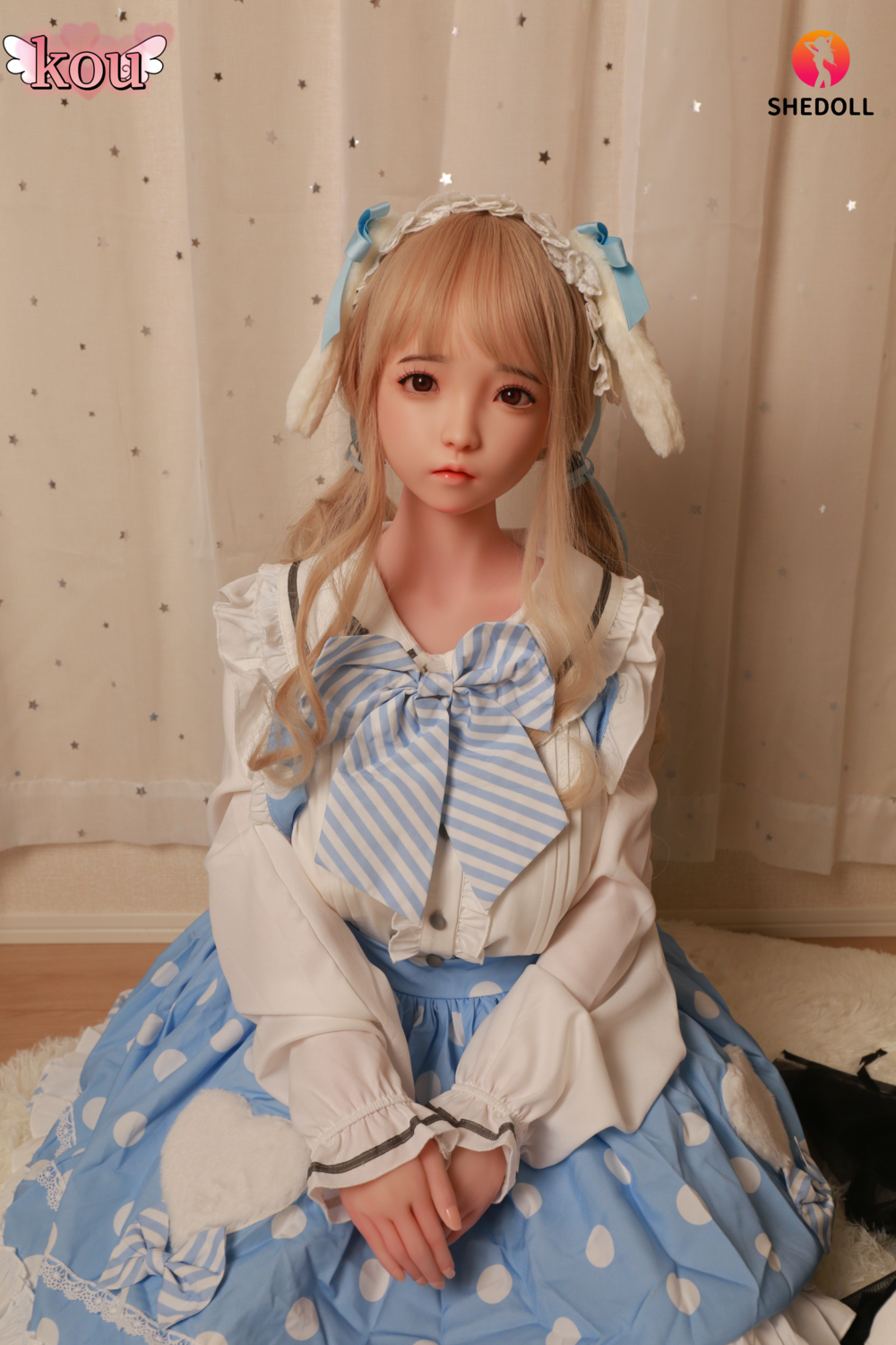 Picture of 148cm/4ft10 C-cup Silicone Head Sex Doll – Luo Xiaoyi