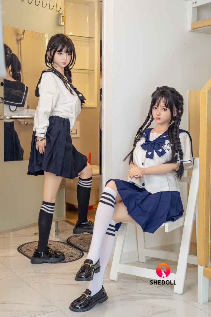 Picture of 148cm/4ft10 C-cup Silicone Head Sex Doll – Beizhi