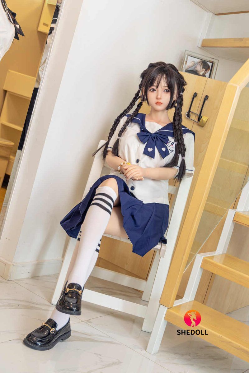 Picture of 148cm/4ft10 C-cup Silicone Head Sex Doll – Beizhi