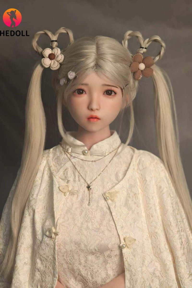 Picture of 148cm/4ft10 C-cup Silicone Head Sex Doll – Luo Xiaoyi
