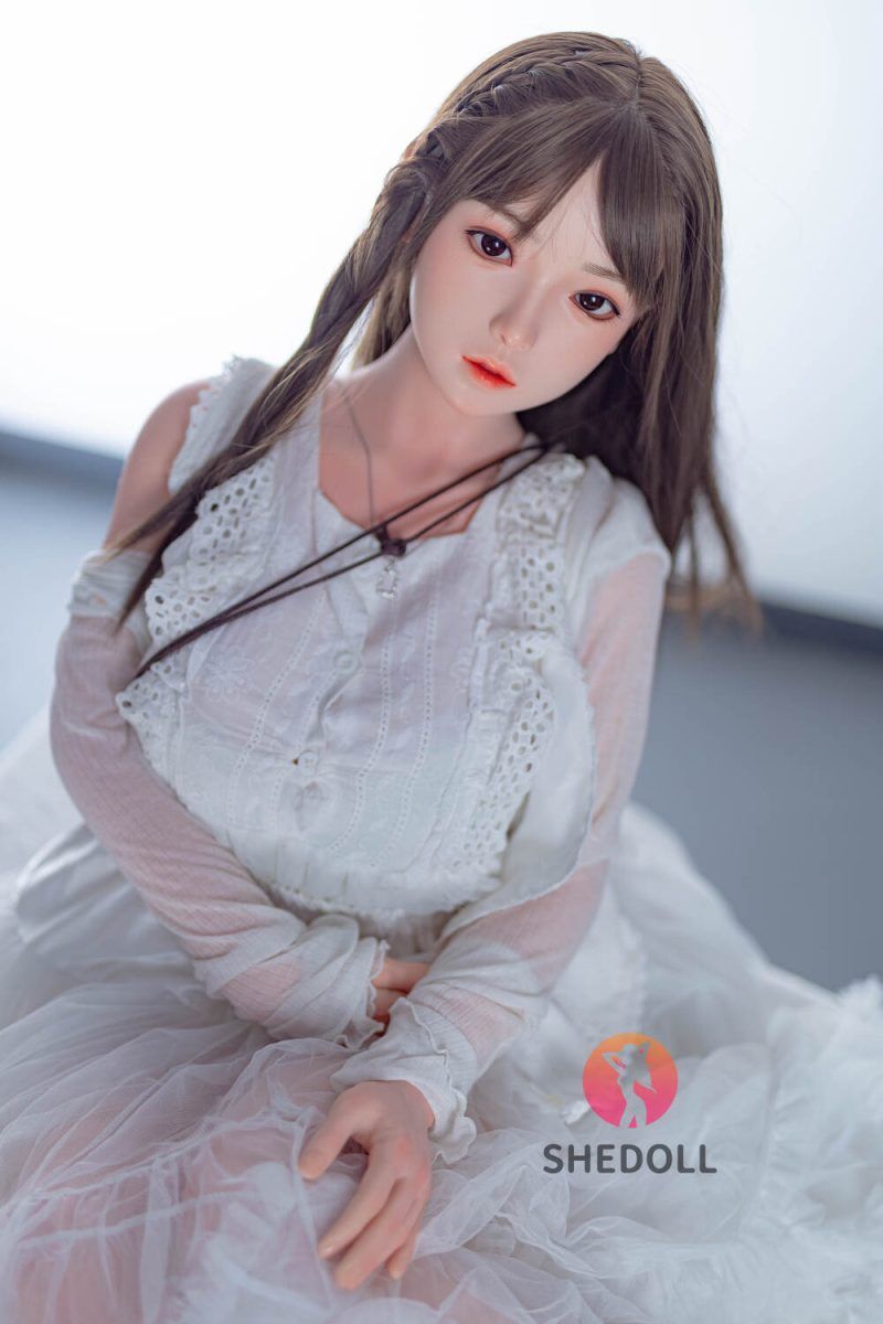 Picture of 148cm/4ft10 C-cup Silicone Head Sex Doll – Lemon
