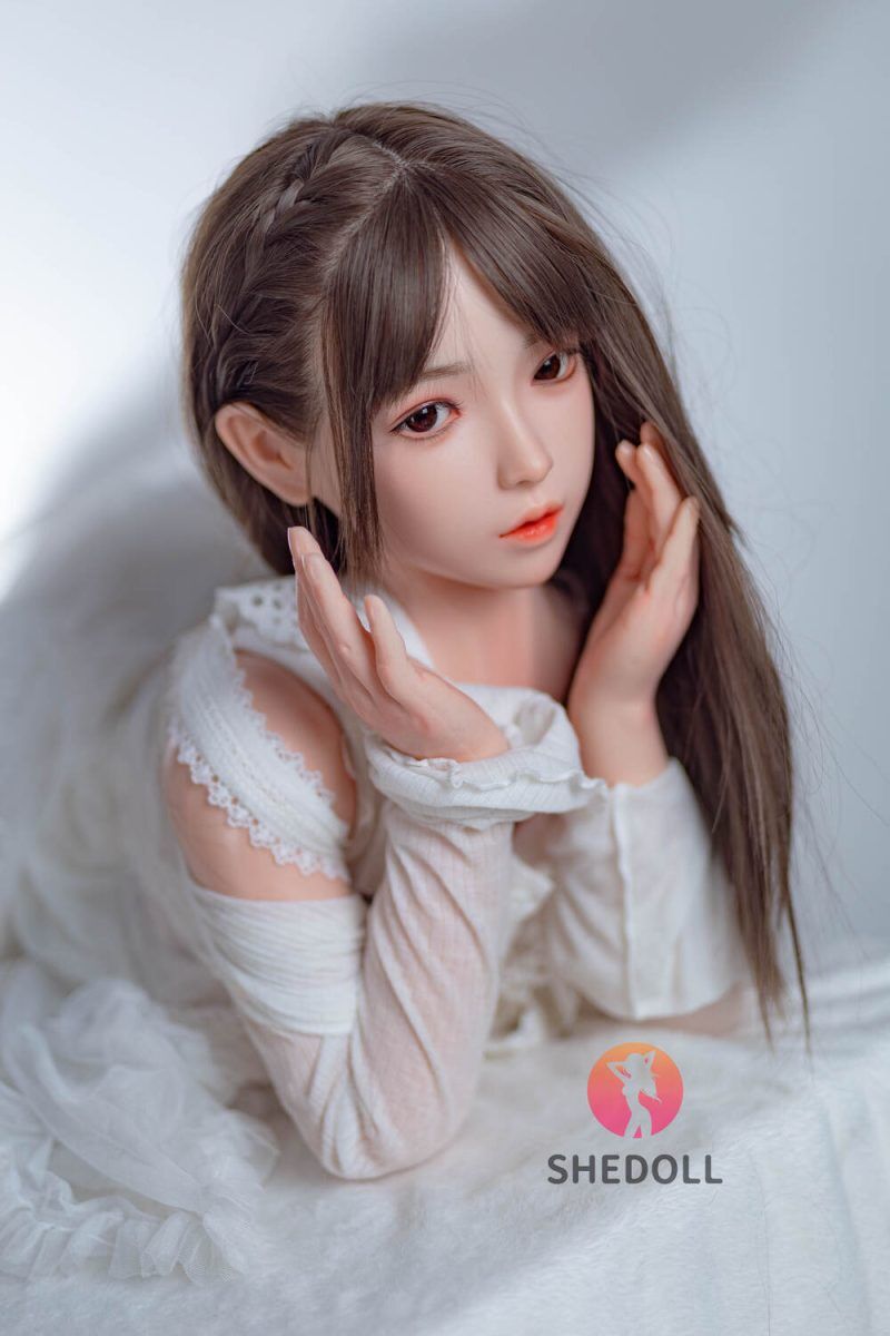 Picture of 148cm/4ft10 C-cup Silicone Head Sex Doll – Lemon