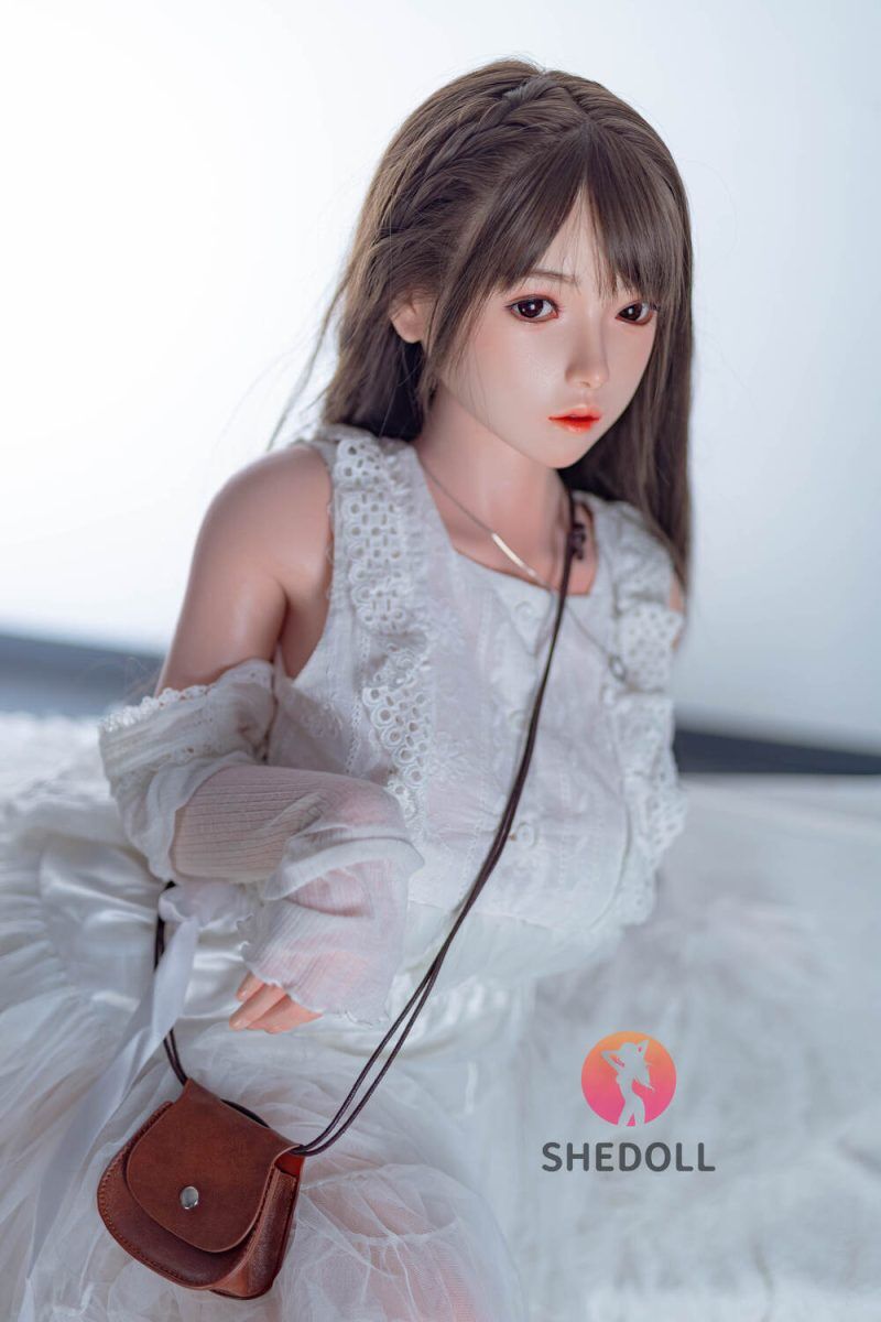 Picture of 148cm/4ft10 C-cup Silicone Head Sex Doll – Lemon