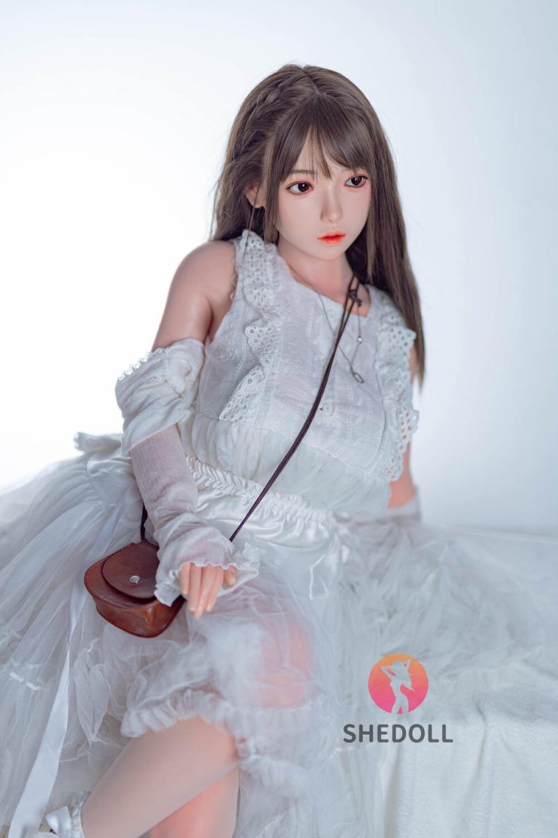 Picture of 148cm/4ft10 C-cup Silicone Head Sex Doll – Lemon