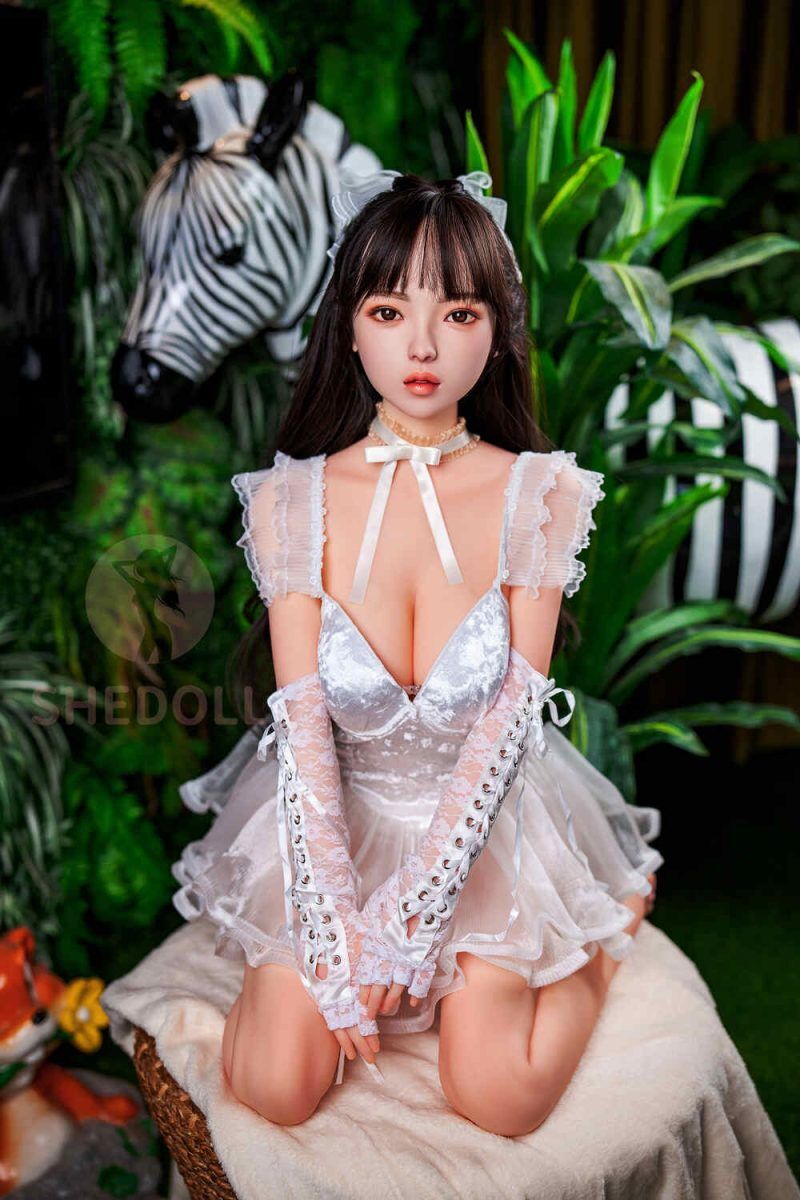 Picture of SHE DOLL 148cm/4ft10 C-cup Silicone Head Sex Dolls – Lemon