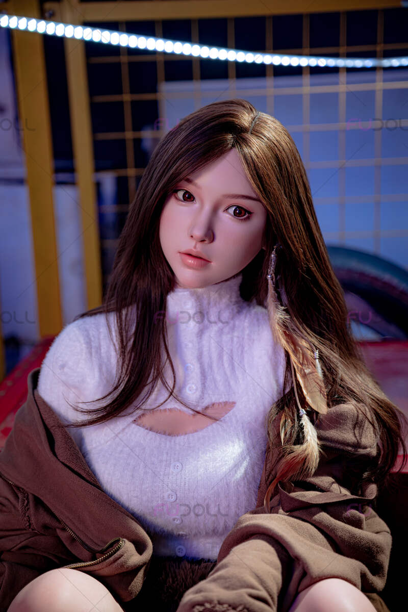 Picture of 150cm/4ft11 B-cup Silicone Head Sex Doll – Sally