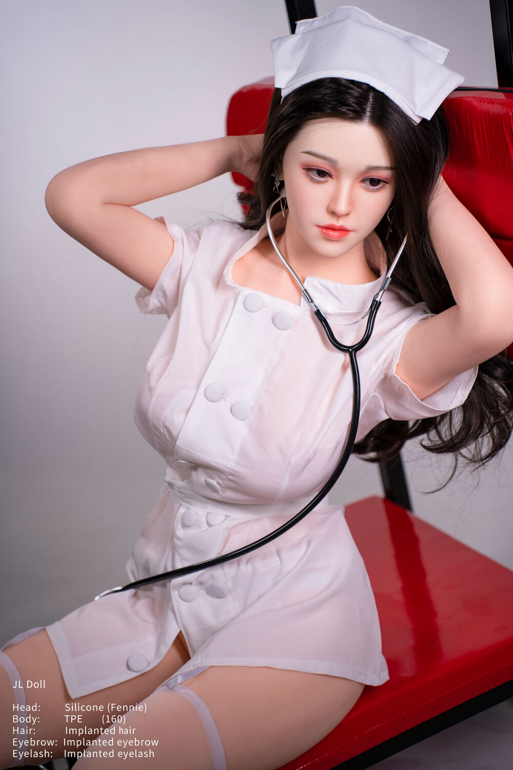 Picture of 160cm/5ft3 C-cup Silicone Head Sex Doll – Fenny
