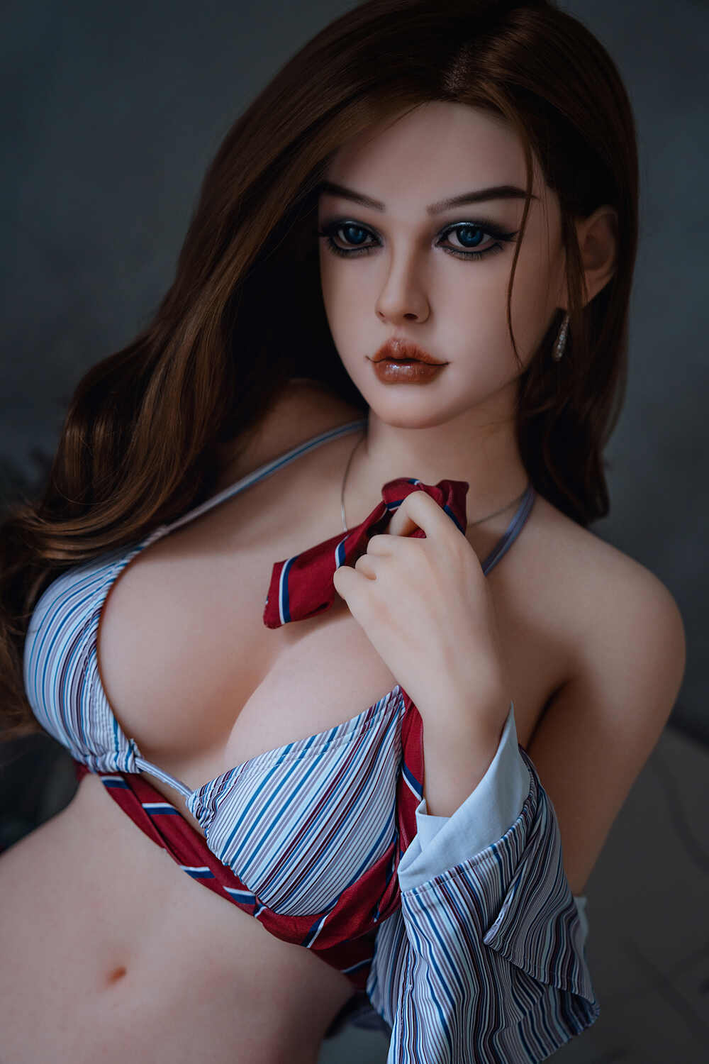 Picture of 164cm/5ft5 D-cup Silicone Head Sex Doll – Yuki