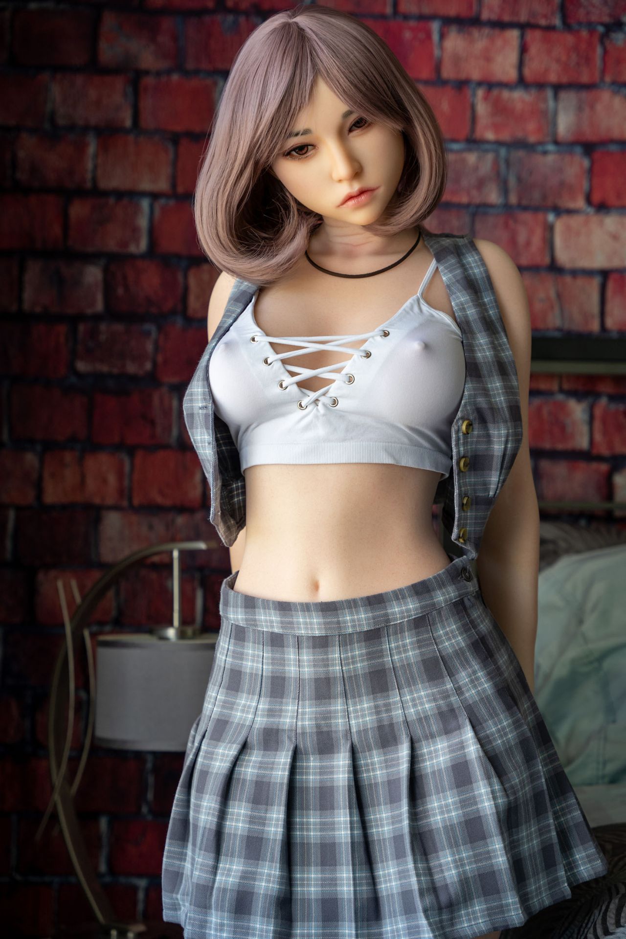 Picture of 160cm/5ft3 E-cup Silicone Sex Doll – JianX