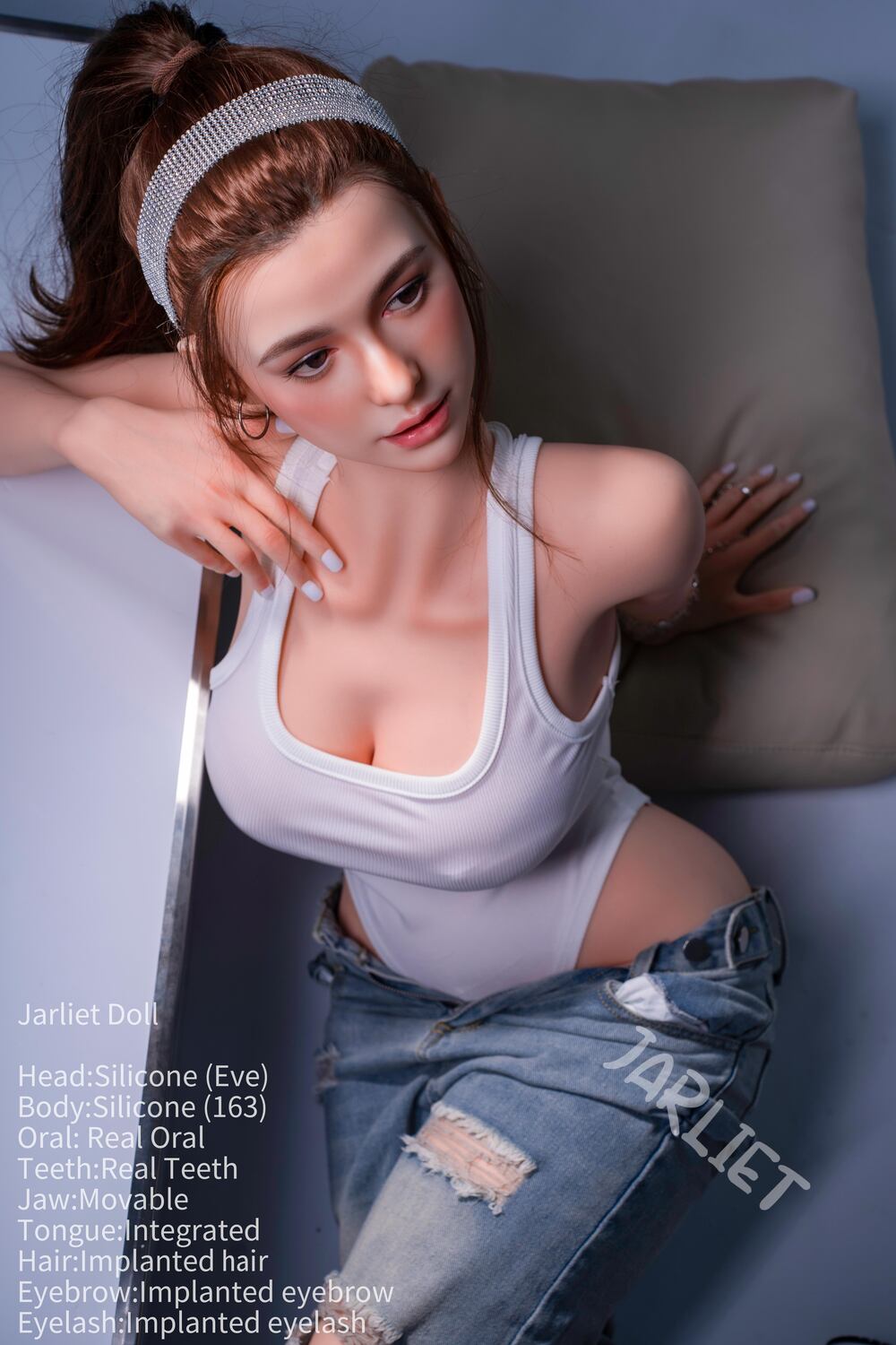 Picture of Jarliet Silicone Doll 163cm/5ft4 G-cup Silicone Sex Doll – Eve