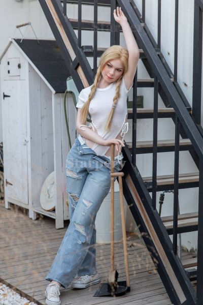 Show details for 171cm/5ft7 A-cup Silicone Head Sex Doll – Imogen Picture of 171cm/5ft7 A-cup Silicone Head Sex Doll – Imogen