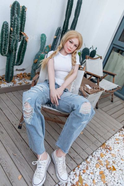 Show details for 171cm/5ft7 A-cup Silicone Head Sex Doll – Imogen Picture of 171cm/5ft7 A-cup Silicone Head Sex Doll – Imogen