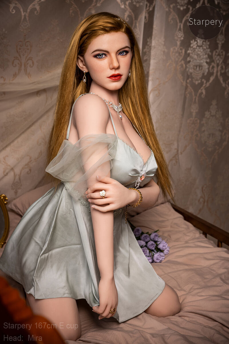 Picture of 167cm/5ft6 E-cup Silicone Head Sex Doll – Mira