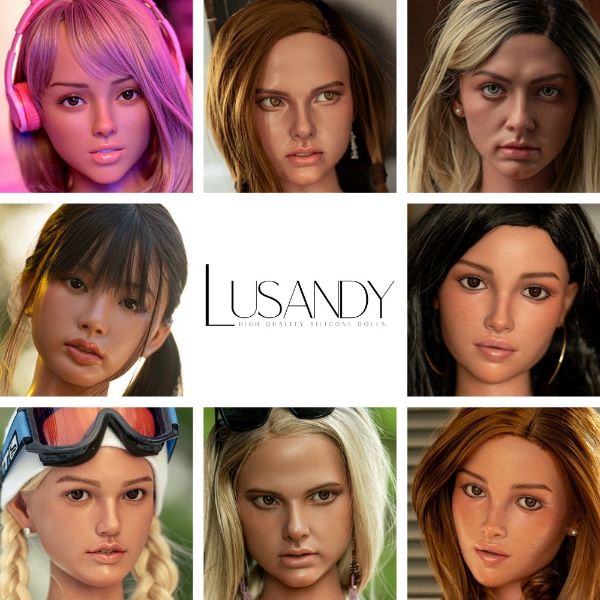 Show details for Lusandy Sex Doll Heads Picture of Lusandy Sex Doll Heads