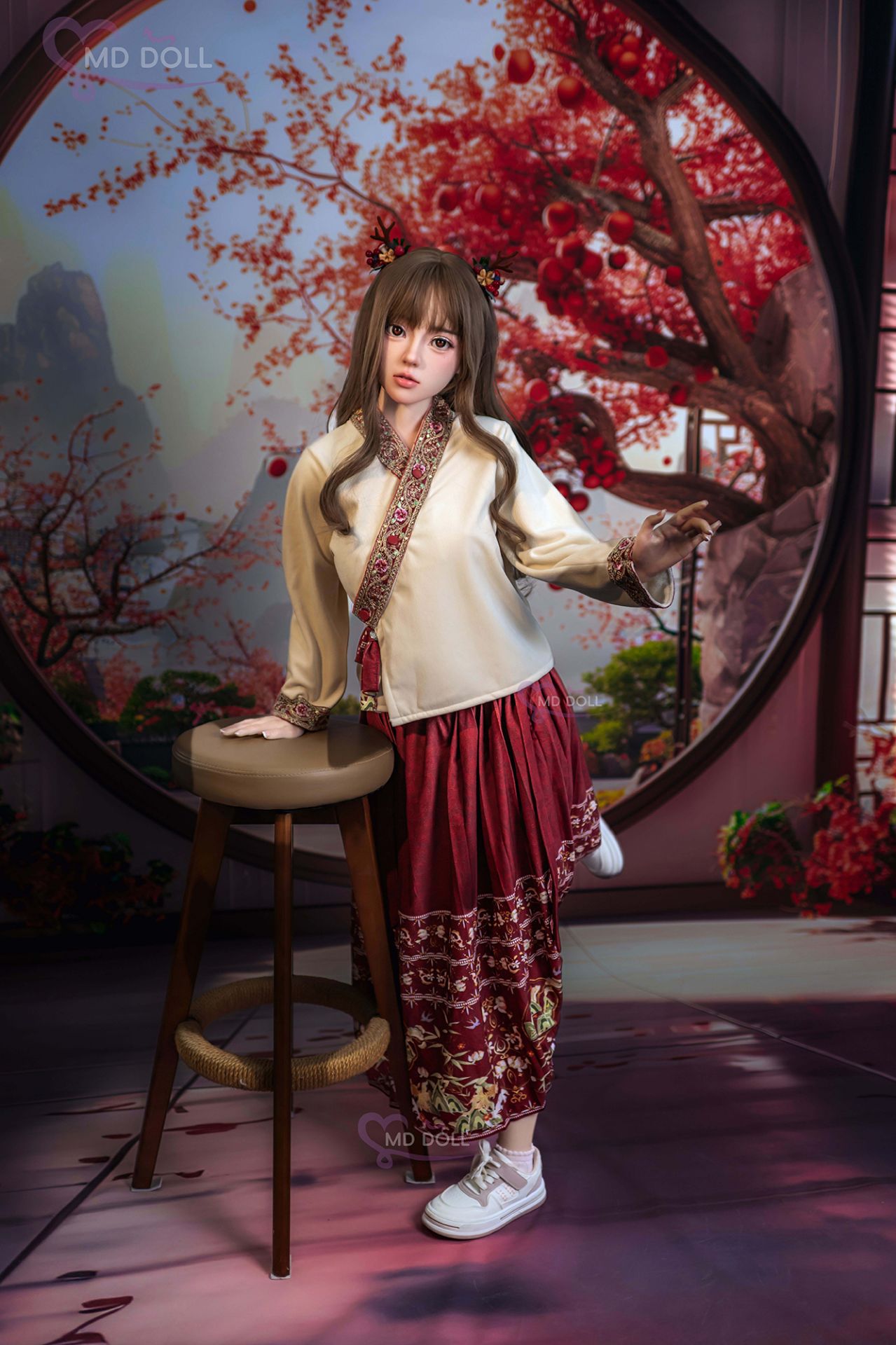 Picture of MD Doll 150cm | 4ft9 D-cup Celine full silicone sex doll (M-15)