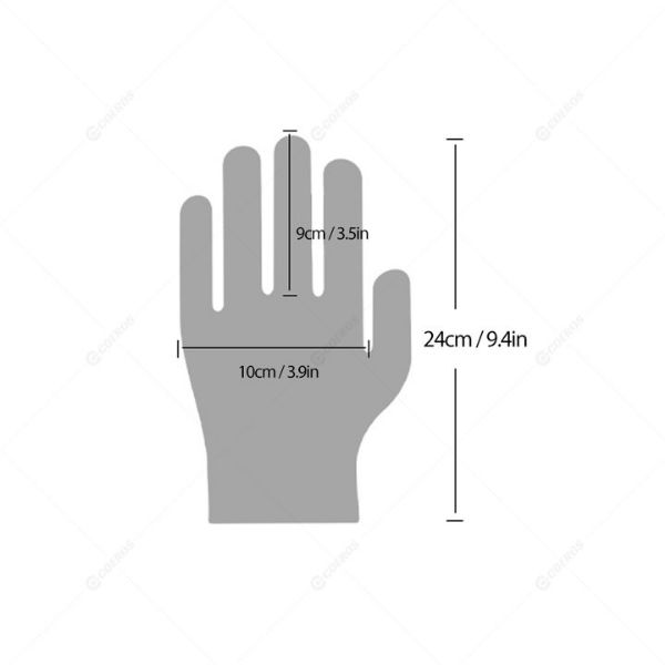 Show details for White Glove (10 Pairs) Picture of White Glove (10 Pairs)